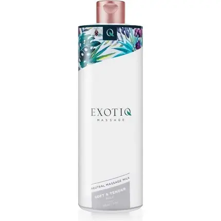 Calitate înaltă Ulei Masaj, Exotiq, Soft and Tender Milk, 500ml, alb