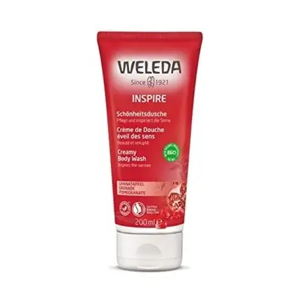 Livrare rapidă Spumă de duș, Weleda, Pomegranate, roșu, 200ml