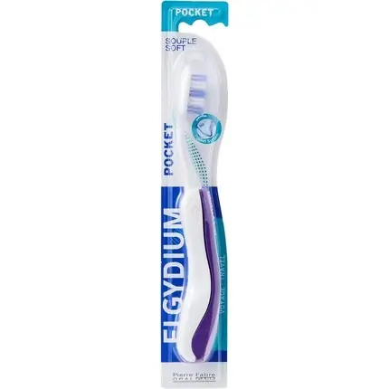 Calitate înaltă Periuță dinți, Elgydium, Pocket, alb-violet