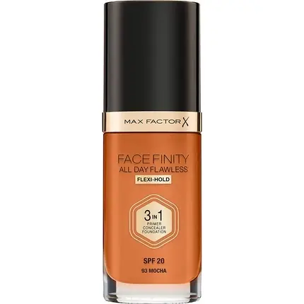 Fond de ten, Max Factor, Facefinity 3-in-1 SPF 20, Mocha Livrare expres