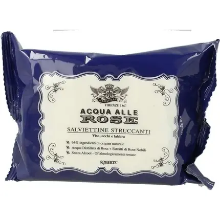 Șervețele Demachiante Roberts Acqua Alle Rose 20 Bucăți Albastru Ofertă