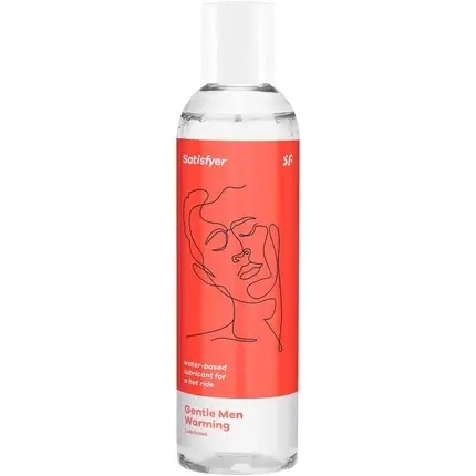 Retur ușor Lubrifiant pe baza de apă, Satisfyer Men, Gentle Warming, 300ml