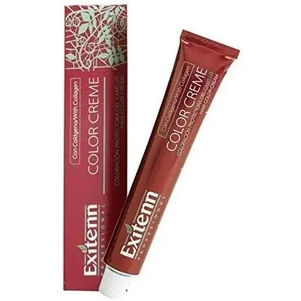 Cel mai vândut Vopsea de păr, Exitenn, Color Creme, roșu maroniu 60ml