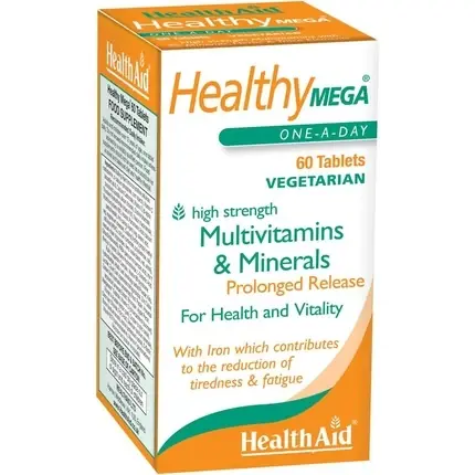 Popular Supliment, HealthAid, Healthy Mega, 60 tablete vegetariene