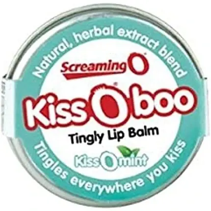 Balsam Buze, Screaming O, KissOBoo, menta, 20g Calitate înaltă