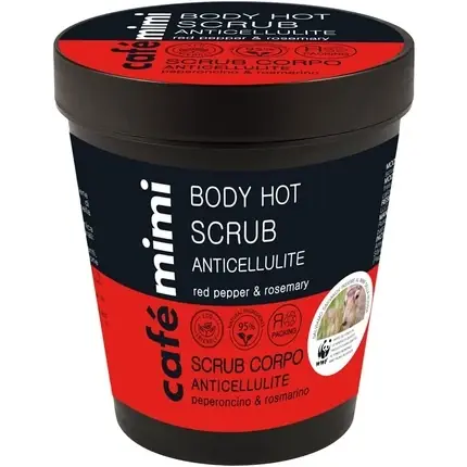 Ofertă Scrub Corp Café Mimi Anticelulitic Ardei Roșu