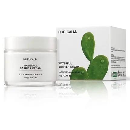 Cremă de mâini Huecalm, Waterful Barrier, alb, 70g Preferatul clienților