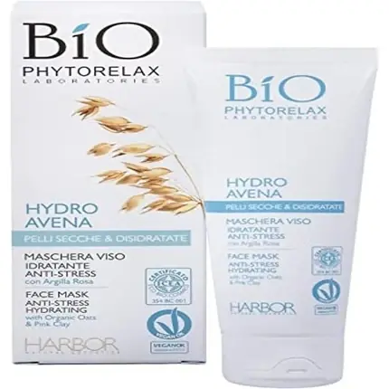 Masca hidratantă, Phytorelax, Hydro Avena, 75ml, alb Reducere