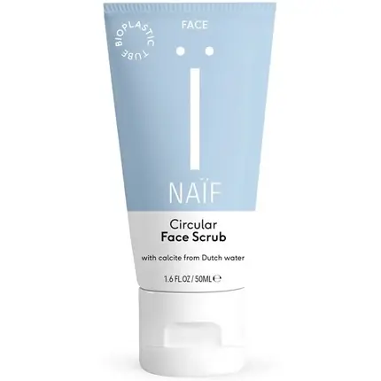 Exfoliant facial, Naïf, Circular, albastru, bioplastic Ultima șansă
