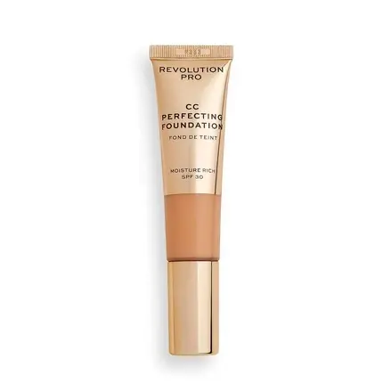 Fond de ten Revolution Pro CC Perfecting F5, auriu, SPF 30 Ultima șansă