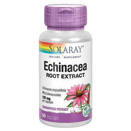 Extract Echinacea, Solaray, 60 capsule, lila Noutate