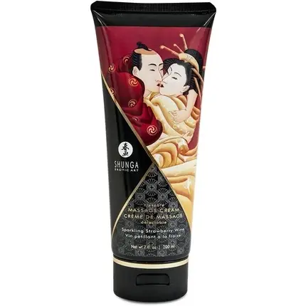Super ofertă Cremă Masaj, Shunga, 200ml, Căpșuni