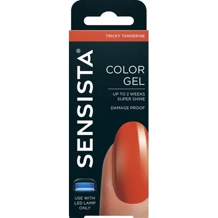 Ofertă specială Gel de unghii, Sensista, Tricky Tangerine, portocaliu