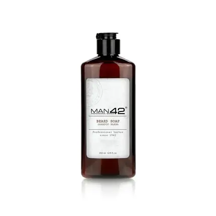 Șampon barbă, Man42, 200ml, maro Ofertă de sezon