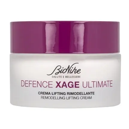 Cremă față, Bionike, Defence Xage Ultimate, 50ml, alb-vișiniu Lichidare de stoc