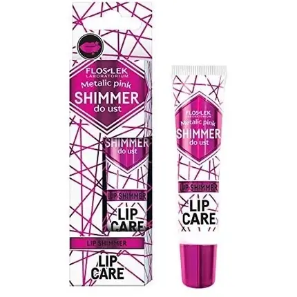 Comandă acum Luciu de buze, Floslek, Shimmer, roz metalic 10g