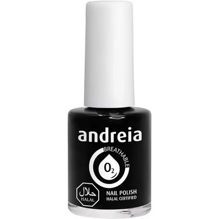 Lac de unghii, Andreia, B21, negru lucios, 10.5ml Ofertă specială