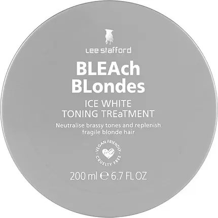 Masca de Par, Lee Stafford, Bleach Blondes, Gri, 200ml Cumpărături sigure