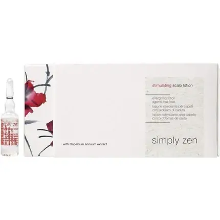 Loțiune Scalpare No Inhibition Simply Zen Stimulating, 8x6ml, alb Ofertă exclusivă