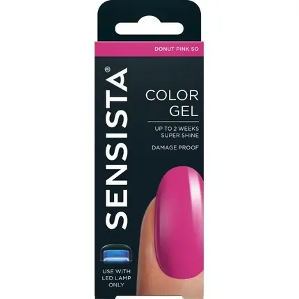 Gel Unghii Sensista Color Donut Roz Calitate înaltă