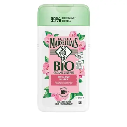 Promoție Gel de duș, Le Petit Marseillais, Rose Sălbatică, 250ml