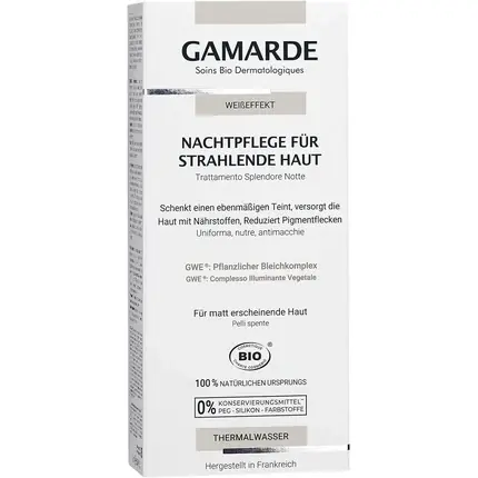 Livrare rapidă Cremă Noapte, Gamarde, White Effect, alb, 40ml