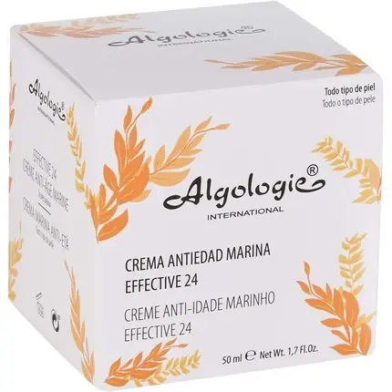 Mai ieftin Cremă anti-îmbătrânire, Algologie, Effective 24, portocaliu
