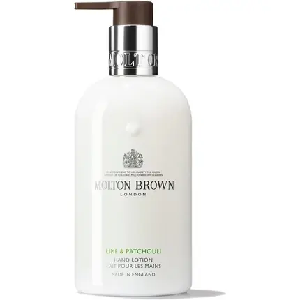 Reducere extra Loțiune mâini, Molton Brown, Lime & Patchouli, 300ml, alb
