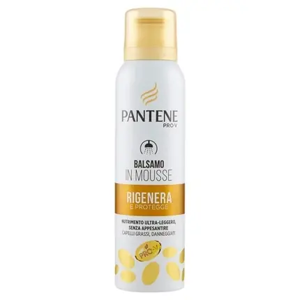 Balsam Mousse Pantene Pro-V Regenerare, 140ml, Alb Preferatul clienților