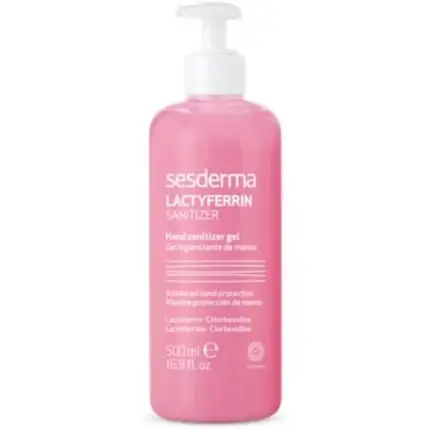 Gel dezinfectant, Sesderma, Lactyferrin, 500ml, roz Calitate înaltă