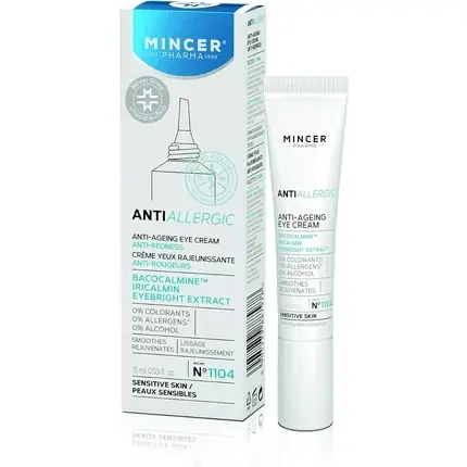 Cremă Ochi, Mincer Pharma, Anti-redness, Smoothing, 15ml Expediere rapidă