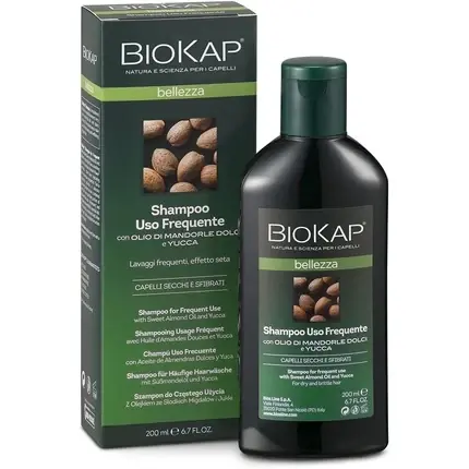 Retur gratuit Șampon Biokap, Frequent Use, 200ml, negru