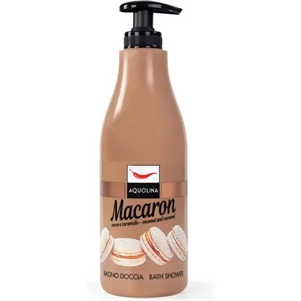 Gel de duș, Aquolina, Macaron, cocos, caramel Popular