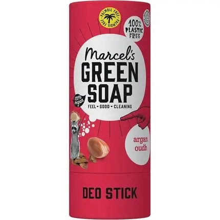 Deodorant Stick Marcel‘s Green Soap argan, roșu, 40g Doar azi