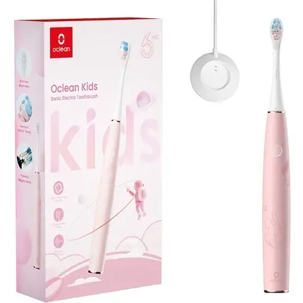 Reducere extra Periuță de dinți electrică, Oclean, Kids, roz