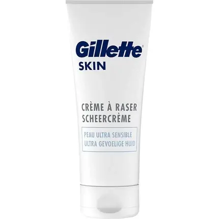 Cremă de ras, Gillette, Skin Ultra Sensitive, alb, 175ml Cumpărături sigure