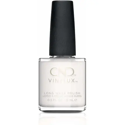 Calitate înaltă Lac de unghii CND Vinylux Cream Puff, alb, 15ml