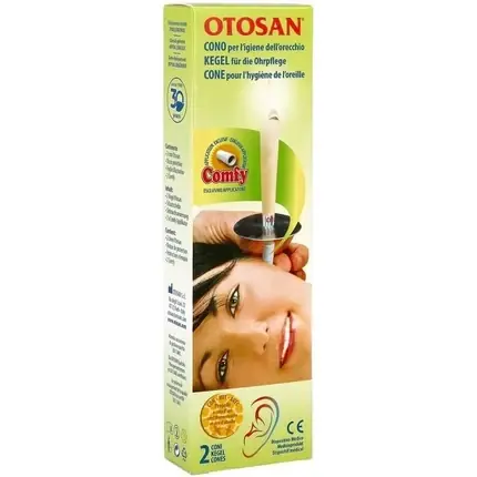 Lumânare de Ureche, Otosan, alb, conic Plată sigură