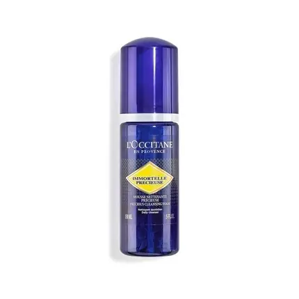 Spumă Curățare Față, L‘Occitane, Immortelle, albastru, 150ml Preț redus
