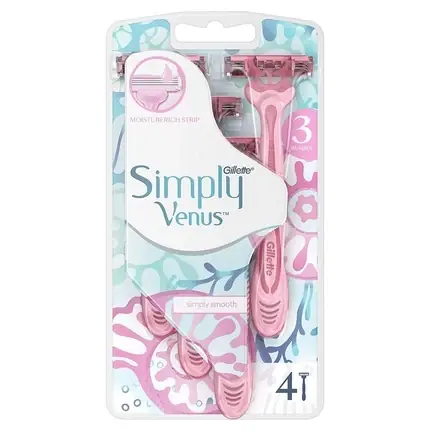 Chilipir Aparat ras, Gillette, Simply Venus 3, roz