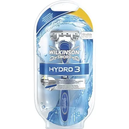 Preț promoțional Aparat de ras, Wilkinson Sword, Hydro 3, albastru