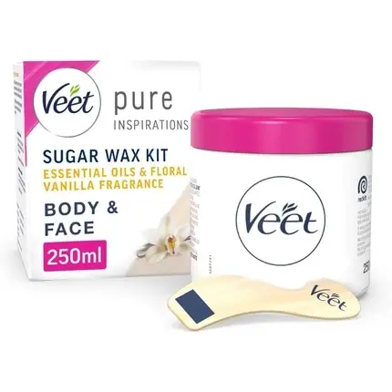 Kit Ceară, Veet, Sugar Wax, 250ml, Vanilie Bestseller