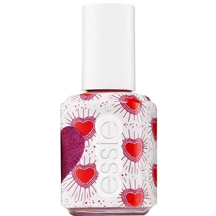 Comandă acum Lac de unghii, Essie, 602 Sparkles Between Us, roz mat sclipitor