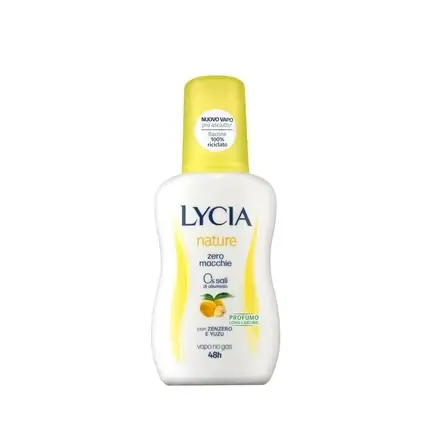 Deodorant Lycia Vapo Nature ghimbir-yuzu 75ml Reducere extra