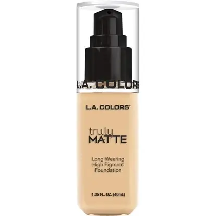 Fond de ten, L.A. Colors, Truly Matte, porțelan Noutate