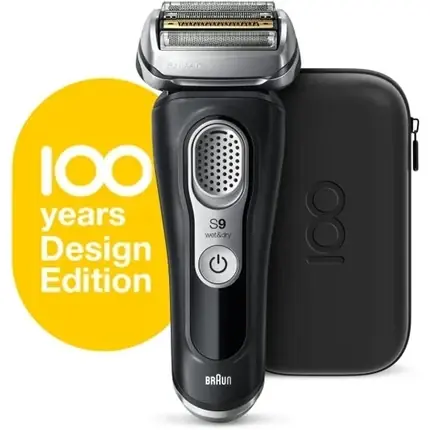 Aparat de Ras Electric, Braun, Series 9, Design 100 ani, negru Calitate înaltă