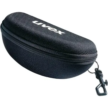 Promoție Etui ochelari Uvex Textil carcasă tare carabină negru