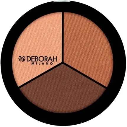 Fard de Pleoape, Deborah, Trio Palette, nuante nude Expediere rapidă