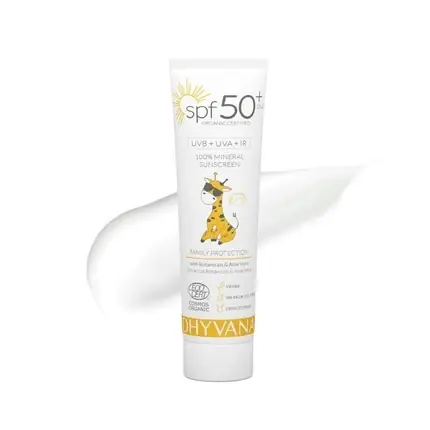 Promoție Cremă protecție solară, Dhyvana, SPF50+, mineral, pentru copii