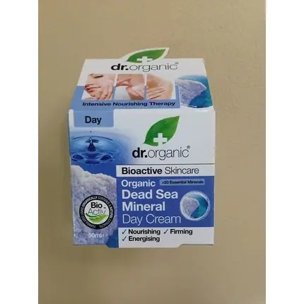 Cremă de zi, Dr Organic, Dead Sea, 50ml Cumpărături sigure